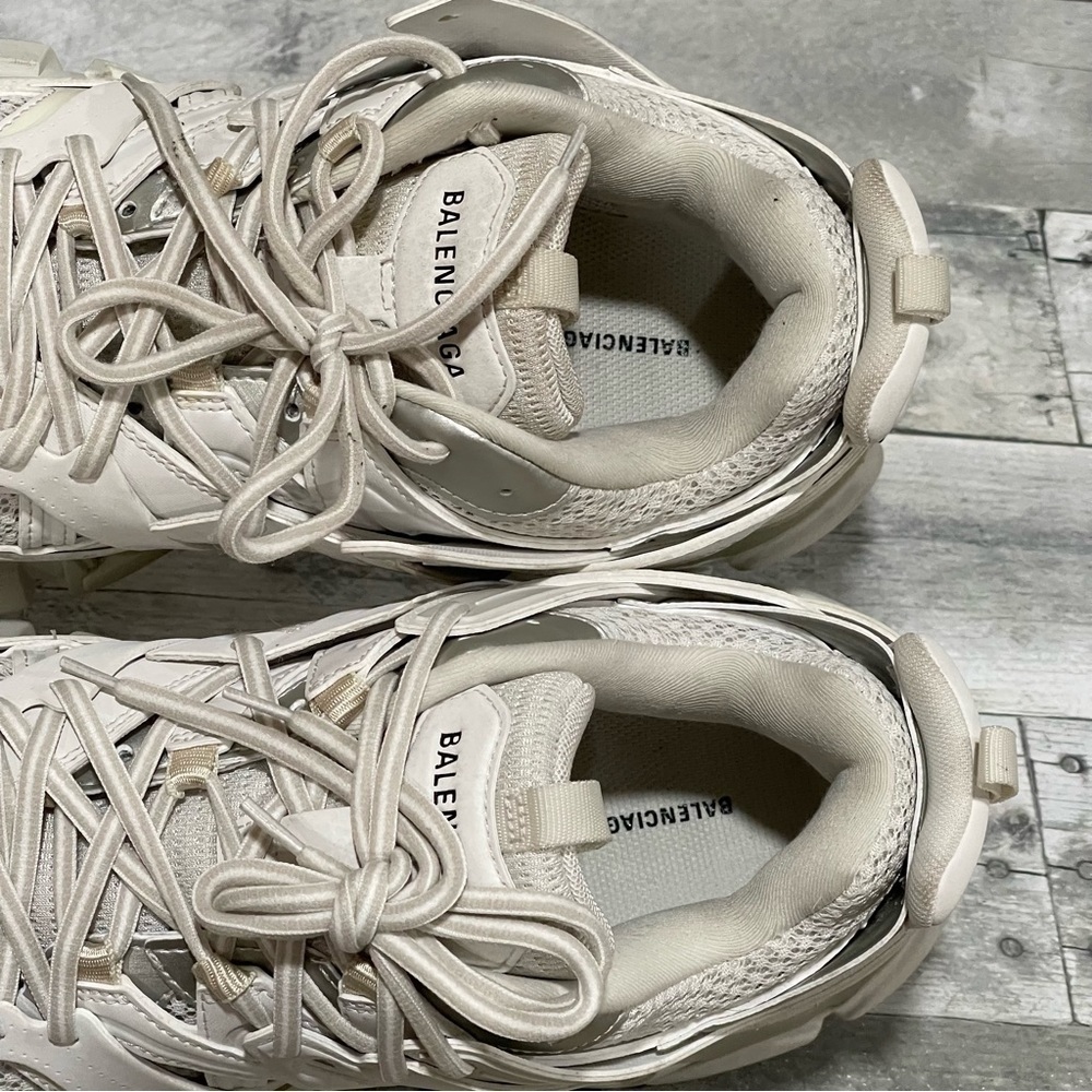 BALENCIAGA Track Mens Sneaker - White/White - Sz - 10 .US / 43 .EU - Picture 8 of 10